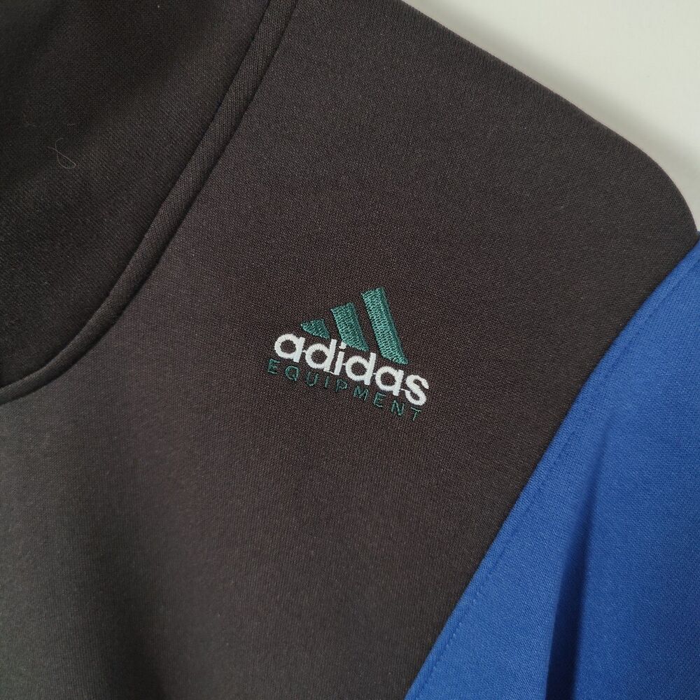 Vintage Adidas Equipment Sweatshirt Size Small Pullover y2k Streetwear - Picture 3 of 7